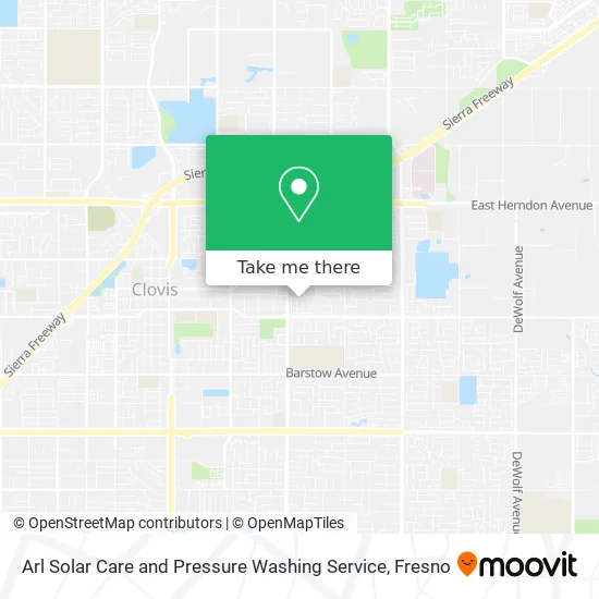 Arl Solar Care and Pressure Washing Service map