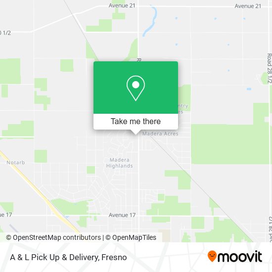 A & L Pick Up & Delivery map