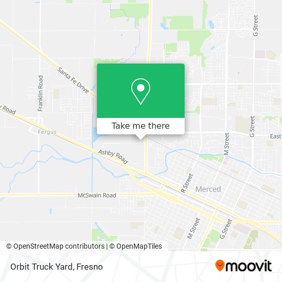 Mapa de Orbit Truck Yard