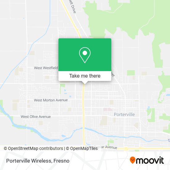 Mapa de Porterville Wireless