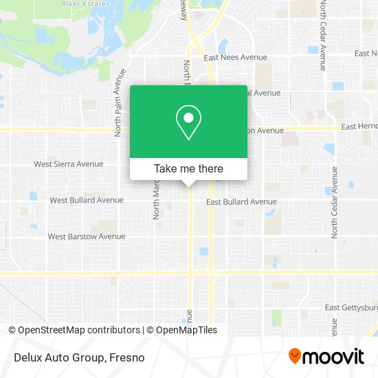 Delux Auto Group map