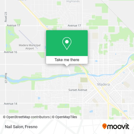 Nail Salon map