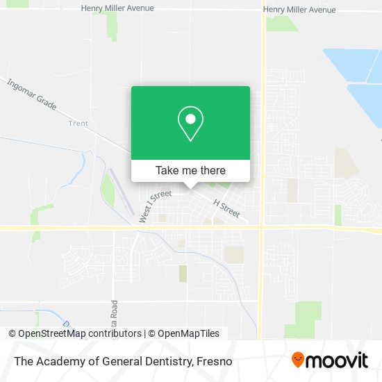 The Academy of General Dentistry map