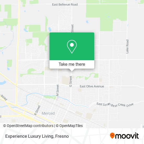 Experience Luxury Living map