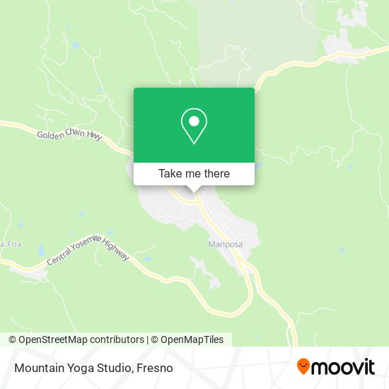 Mapa de Mountain Yoga Studio