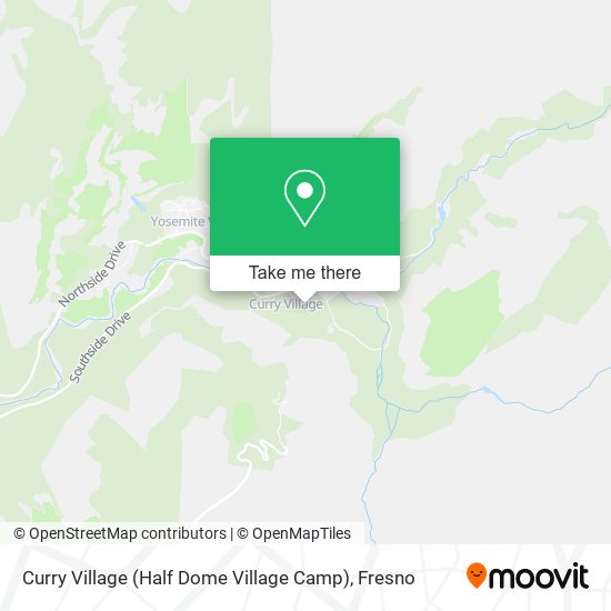 Mapa de Curry Village (Half Dome Village Camp)