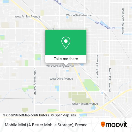 Mobile Mini (A Better Mobile Storage) map