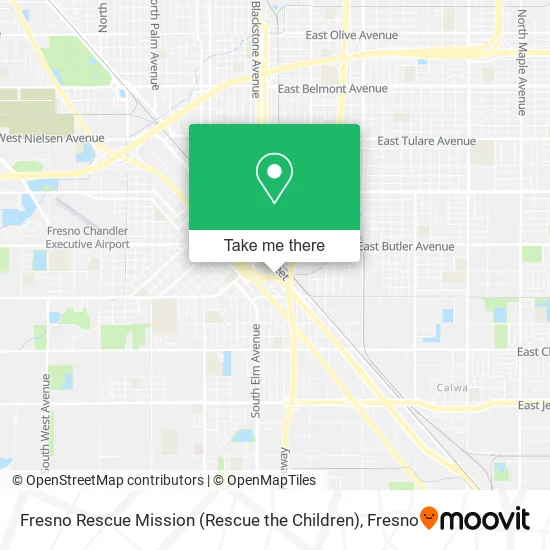 Mapa de Fresno Rescue Mission (Rescue the Children)
