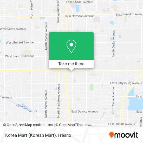 Korea Mart (Korean Mart) map