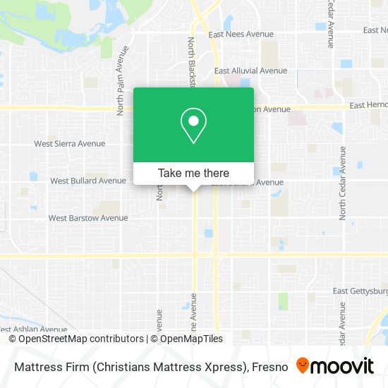 Mattress Firm (Christians Mattress Xpress) map