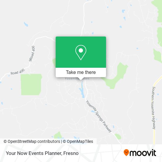 Your Now Events Planner map