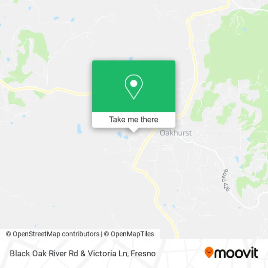 Mapa de Black Oak River Rd & Victoria Ln