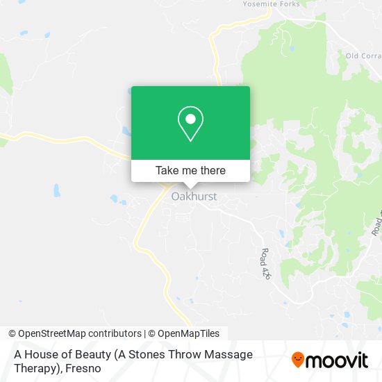 Mapa de A House of Beauty (A Stones Throw Massage Therapy)