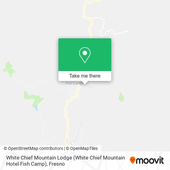 White Chief Mountain Lodge (White Chief Mountain Hotel Fish Camp) map