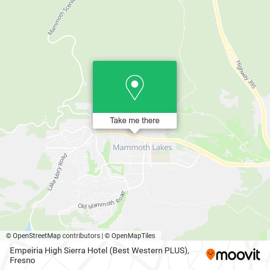 Mapa de Empeiria High Sierra Hotel (Best Western PLUS)