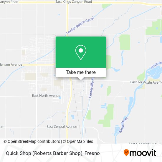 Mapa de Quick Shop (Roberts Barber Shop)