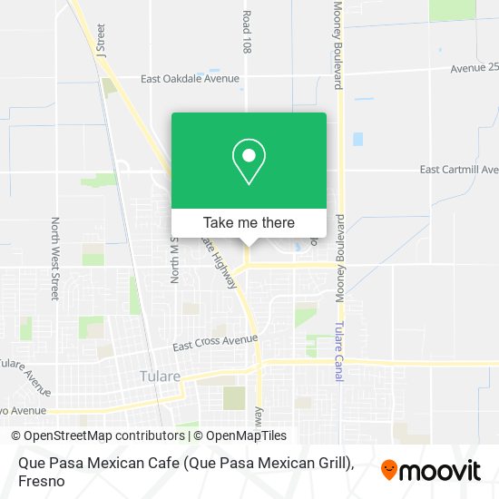 Que Pasa Mexican Cafe map