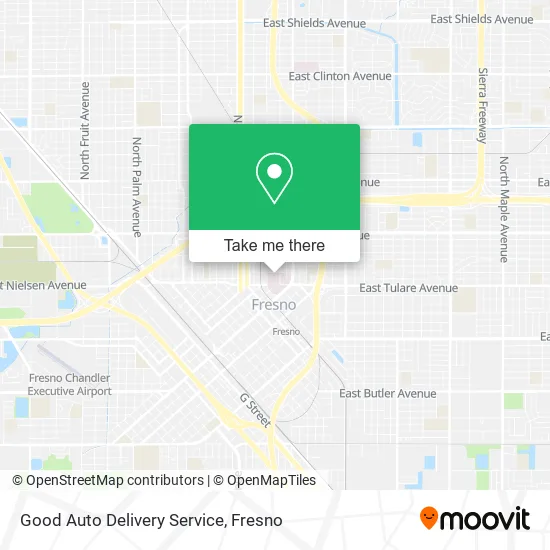 Mapa de Good Auto Delivery Service