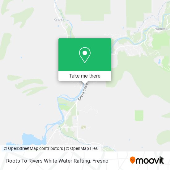Roots To Rivers White Water Rafting map