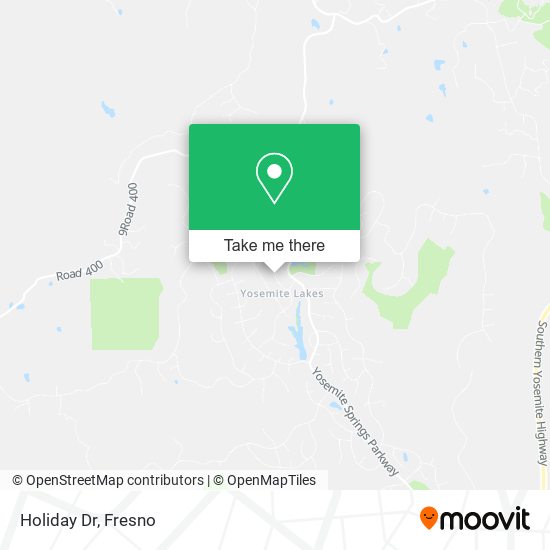 Holiday Dr map