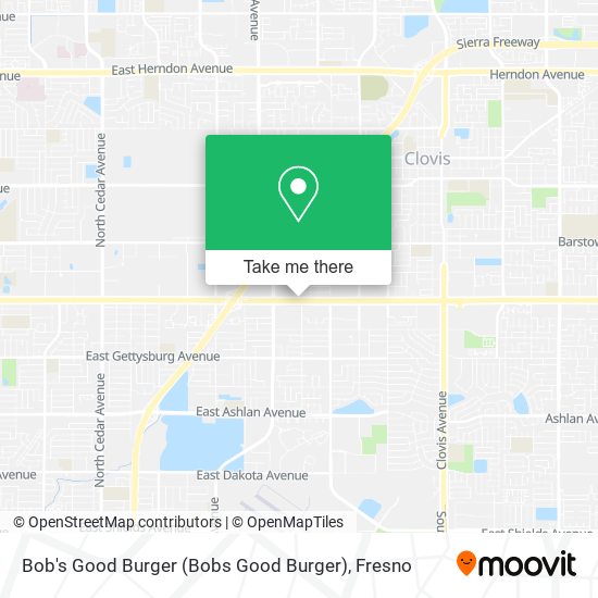 Bob's Good Burger (Bobs Good Burger) map