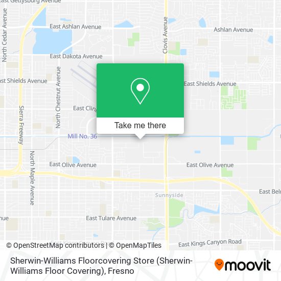 Sherwin-Williams Floorcovering Store (Sherwin-Williams Floor Covering) map