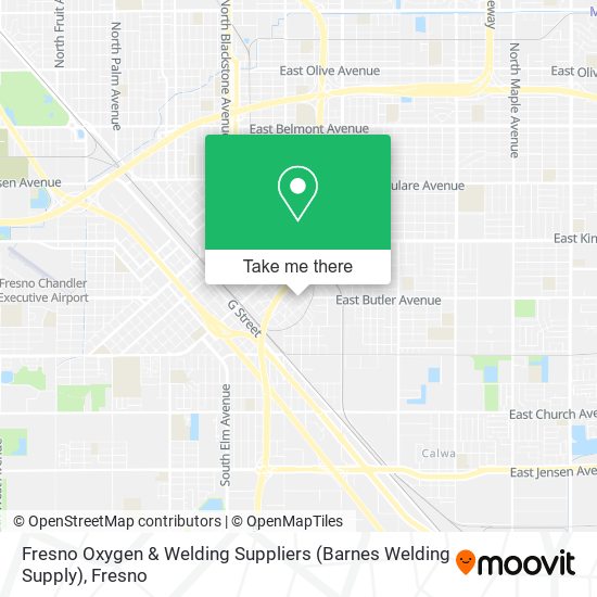 Fresno Oxygen & Welding Suppliers (Barnes Welding Supply) map