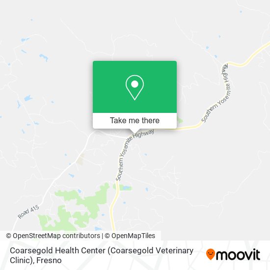 Coarsegold Health Center (Coarsegold Veterinary Clinic) map