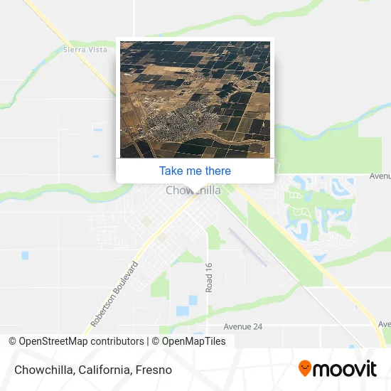 Chowchilla, California map