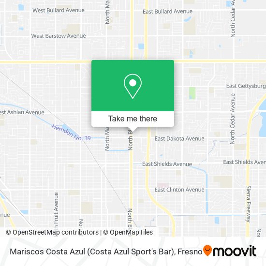 Mariscos Costa Azul (Costa Azul Sport's Bar) map