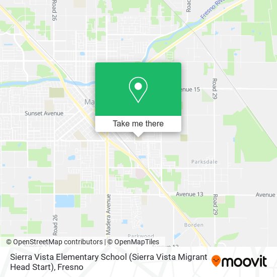 Sierra Vista Elementary School (Sierra Vista Migrant Head Start) map