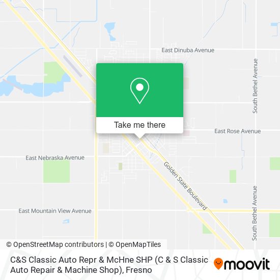 C&S Classic Auto Repr & McHne SHP (C & S Classic Auto Repair & Machine Shop) map