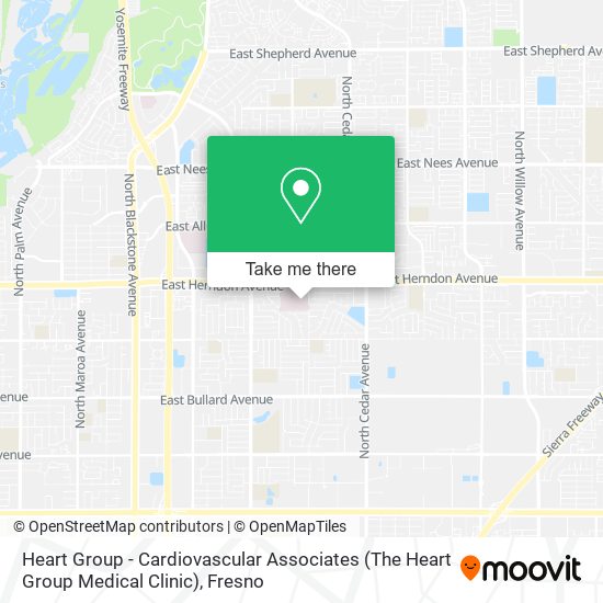 Heart Group - Cardiovascular Associates (The Heart Group Medical Clinic) map