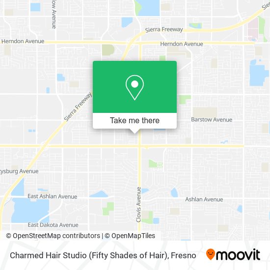 Charmed Hair Studio (Fifty Shades of Hair) map