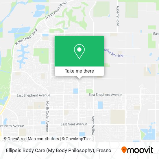 Mapa de Ellipsis Body Care (My Body Philosophy)