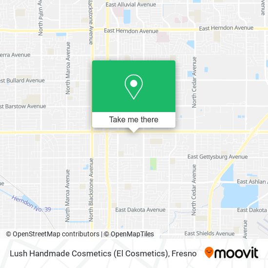 Lush Handmade Cosmetics (El Cosmetics) map