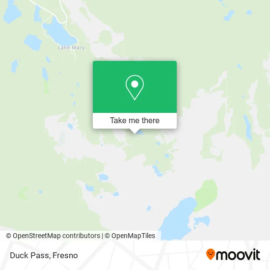 Duck Pass map