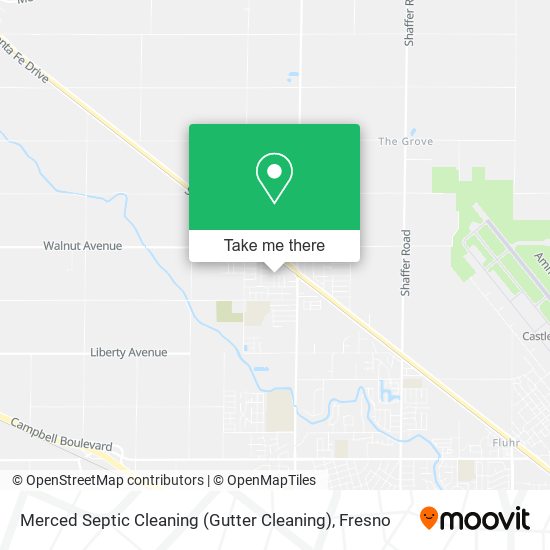 Merced Septic Cleaning (Gutter Cleaning) map