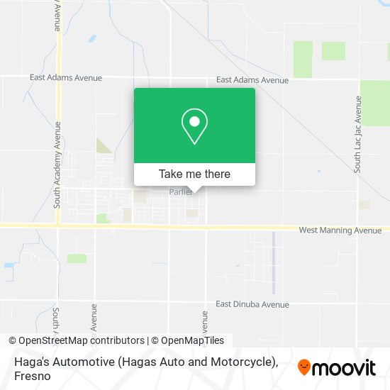 Haga's Automotive (Hagas Auto and Motorcycle) map