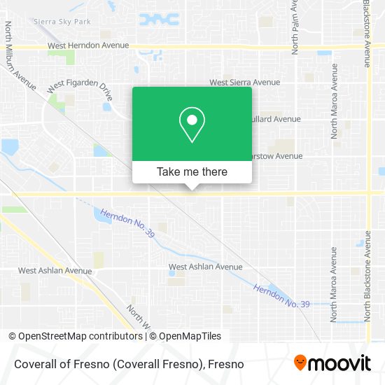 Coverall of Fresno (Coverall Fresno) map