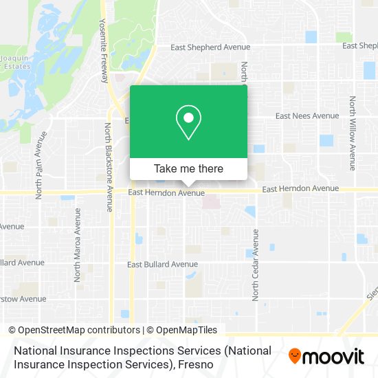 Mapa de National Insurance Inspections Services