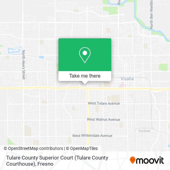 Tulare County Superior Court (Tulare County Courthouse) map