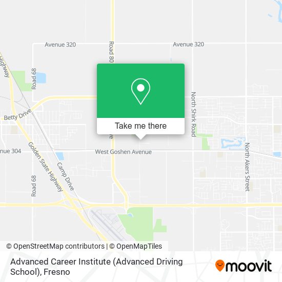 Advanced Career Institute (Advanced Driving School) map