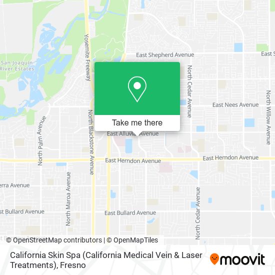 Mapa de California Skin Spa (California Medical Vein & Laser Treatments)