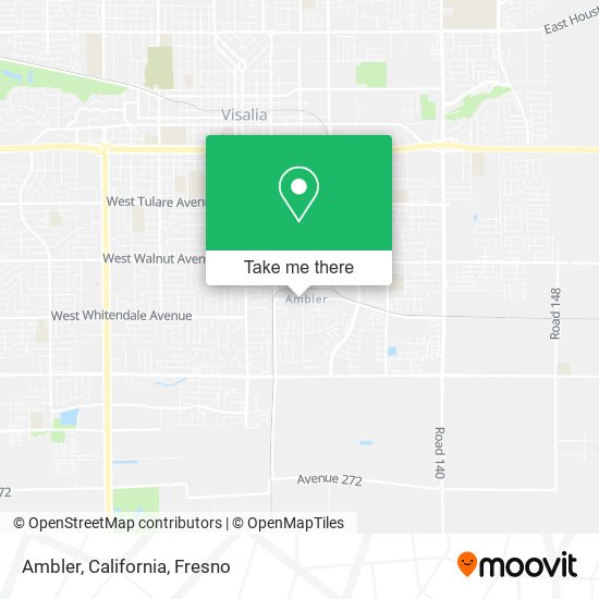 Ambler, California map