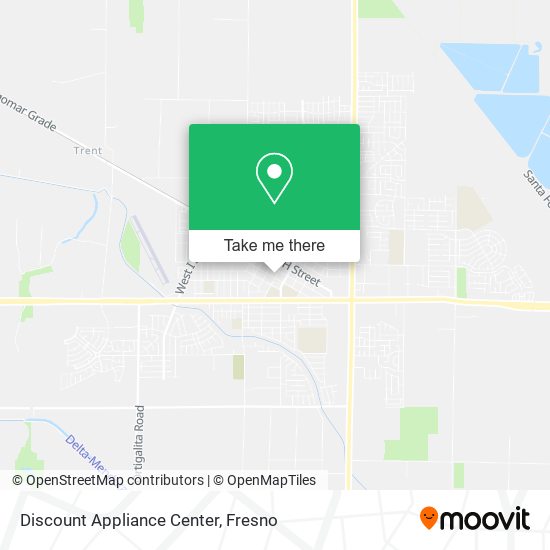Discount Appliance Center map
