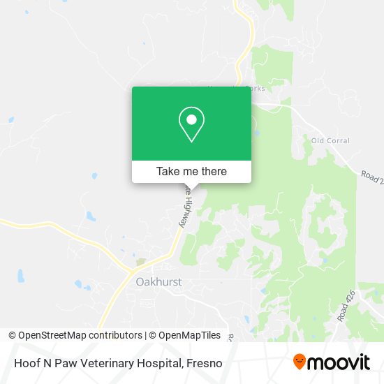 Hoof N Paw Veterinary Hospital map