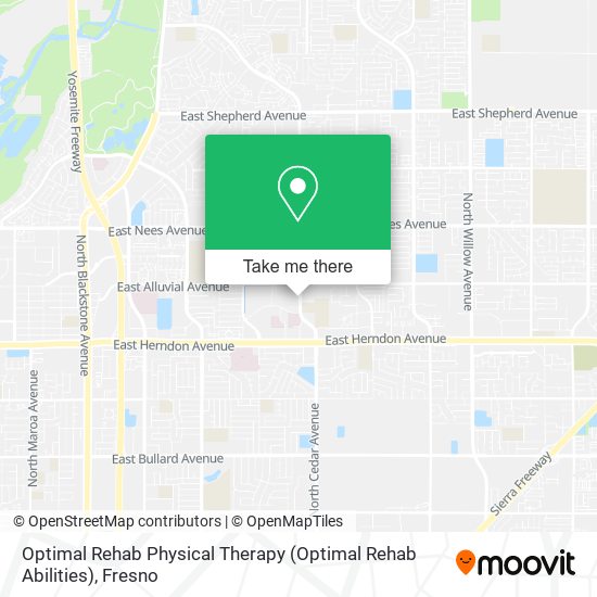 Optimal Rehab Physical Therapy (Optimal Rehab Abilities) map