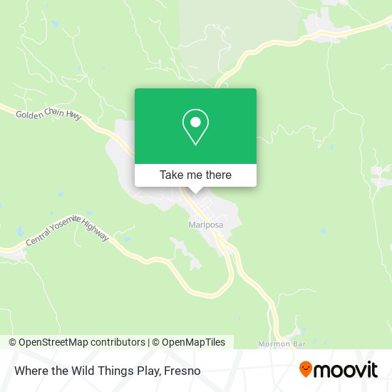 Where the Wild Things Play map