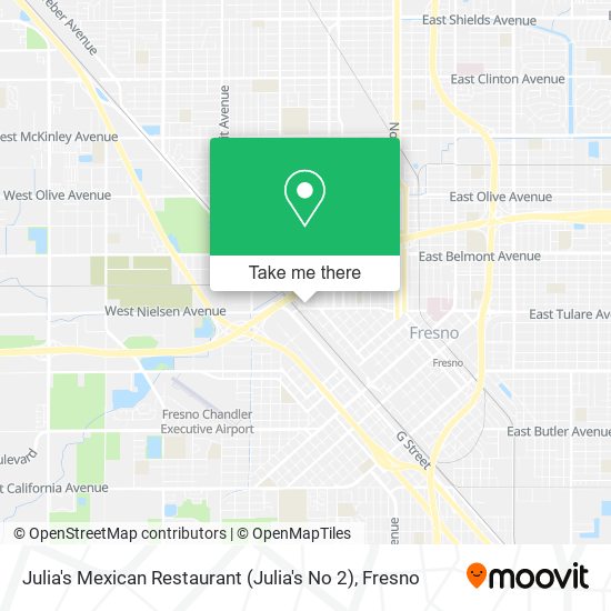 Julia's Mexican Restaurant (Julia's No 2) map